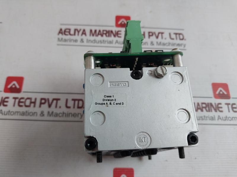 Festo Cpv-10-vi Valve Terminal W/ Eton Et866 Control Board3 Hna003882-001/02 U9