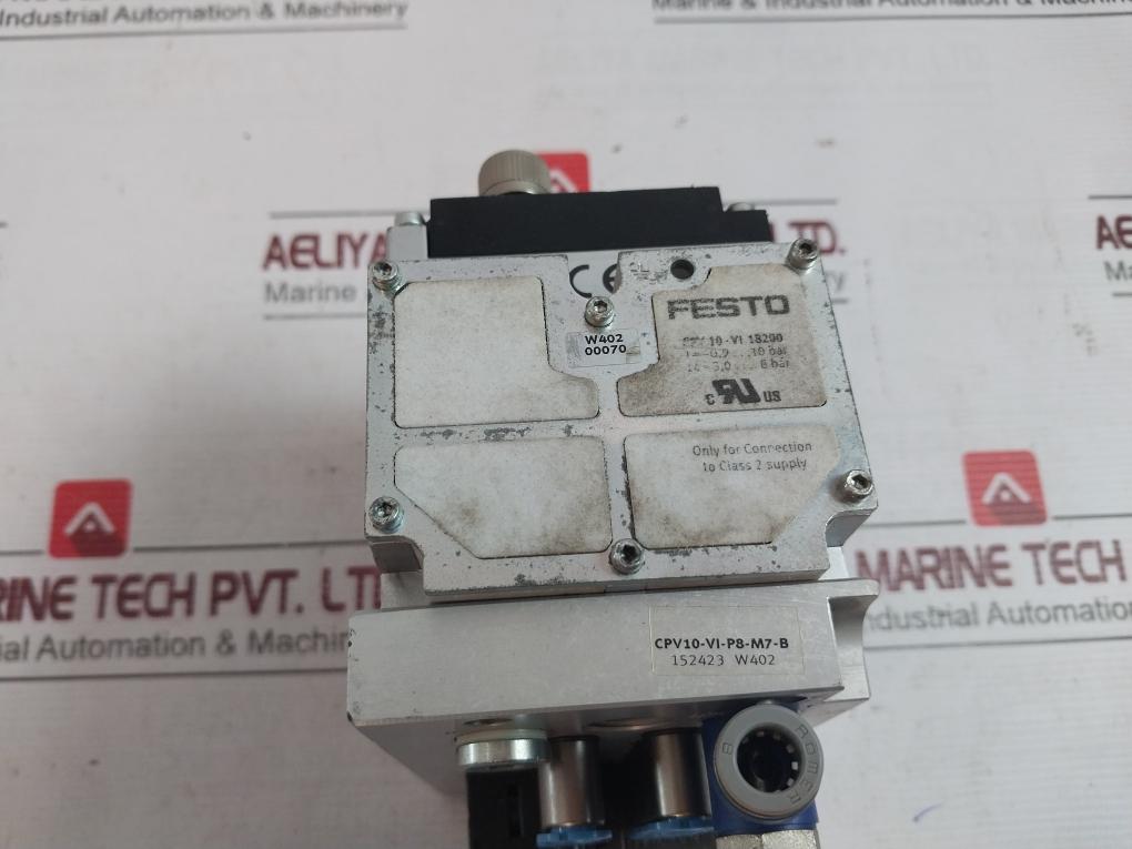 FESTO CPV10-GE-IB-8 Electrical Interface CPV10-VI 18200, CPV10-VI-P8-M7-B 02.06