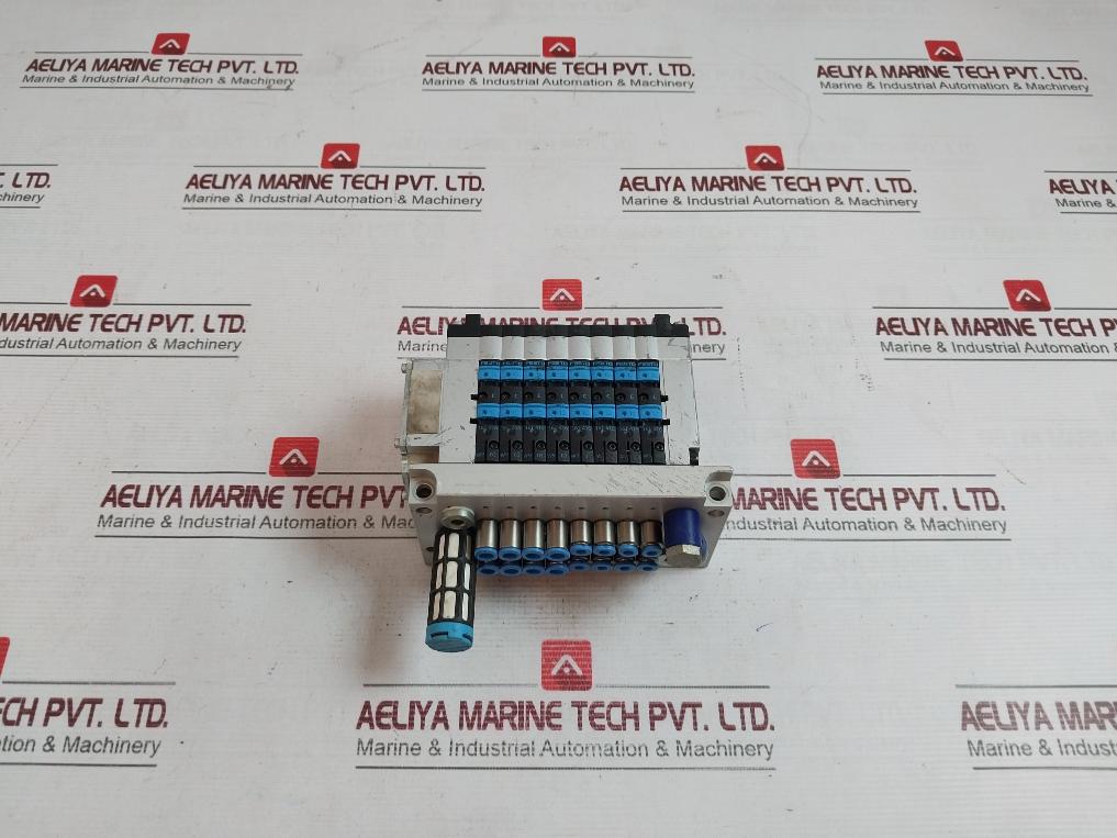Festo Cpv10-ge-ib-8 Pneumatic Valve Manifold Ip65 Cpv10-vi-p8-m7-b 161 416