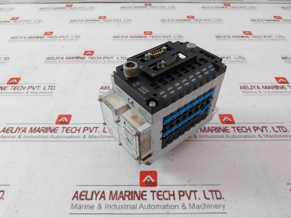 Festo Cpv10-ge-ib-8 Valve Terminal 003101 Ip65 -0.9-10Bar 3,0-8 Bar 80 C