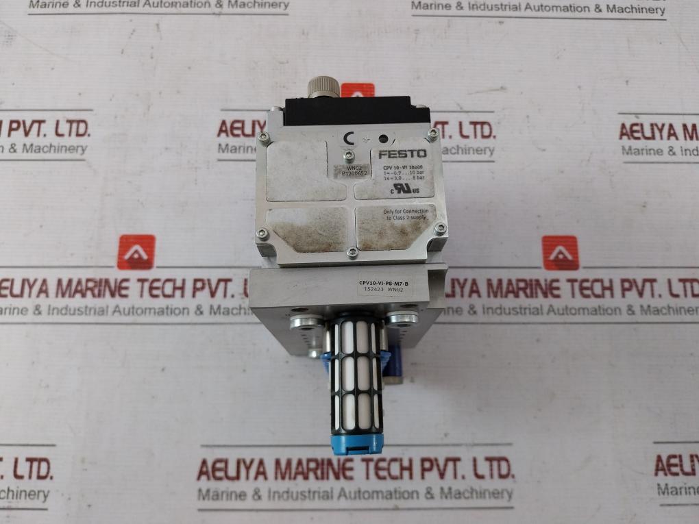 Festo Cpv10-ge-ib-8 Valve Terminal Cpv10-v1 18200 003447 Ip65 -5 C Ta +50 C