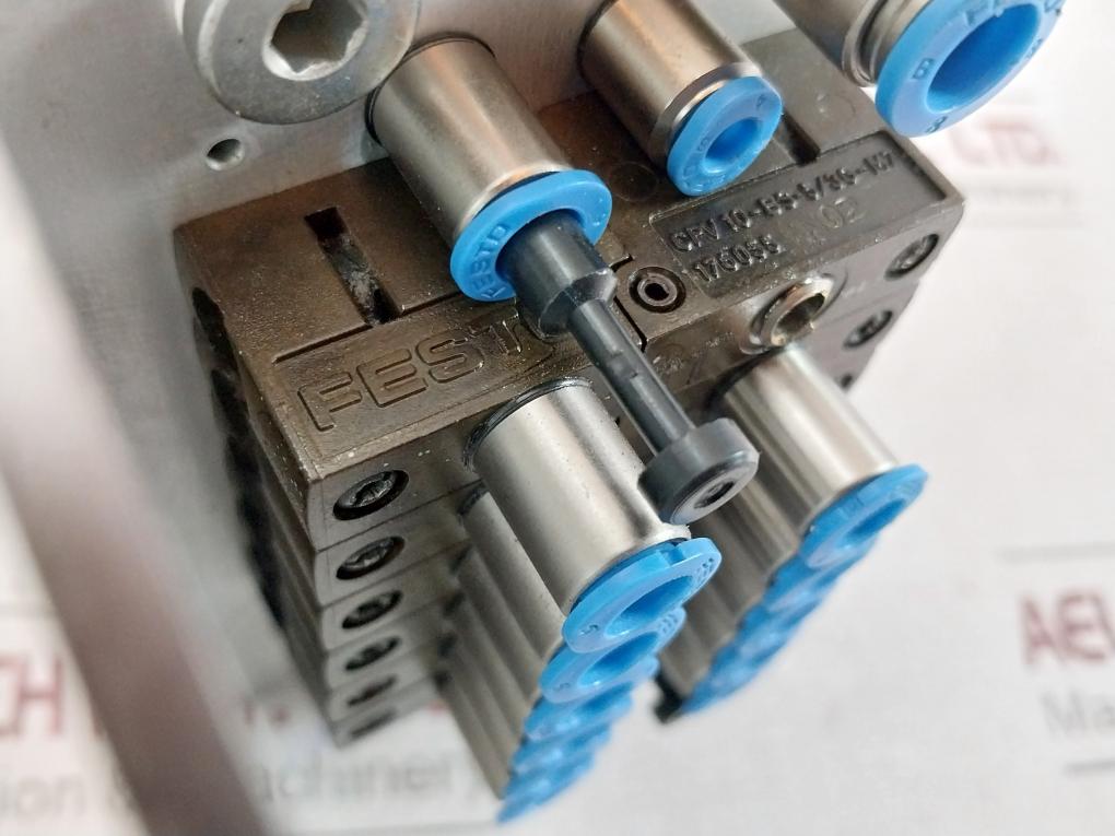 Festo Cpv10-ge-ib-8 Valve Terminal Ip65 Sw 16.07.01 Hw 02.06 Cpv10-vi 18200