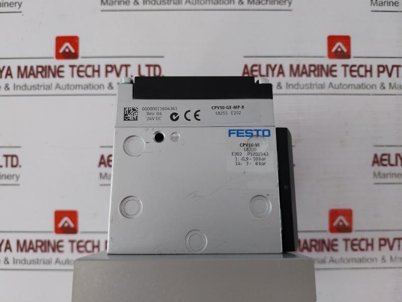 Festo Cpv10-ge-mp-8 Valve Terminal 24V Dc, 0.46W/Coil 00018624