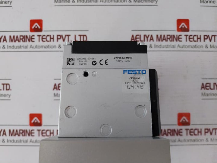 Festo Cpv10-ge-mp-8 Valve Terminal 24V Dc, 0.46W/Coil 00018624