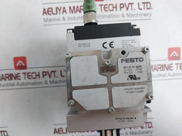 Festo Cpv10-vi 18200 Valve Terminal 1= -0,9…10Bar