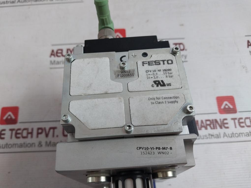 Festo Cpv10-vi 18200 Valve Terminal 1= -0 9 10Bar