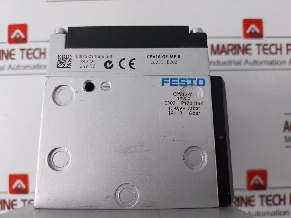 Festo Cpv10-vi Valve Terminal 24V Dc Control Unit