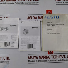 Festo Cpv10-vi Valve Terminal 24V Dc Control Unit