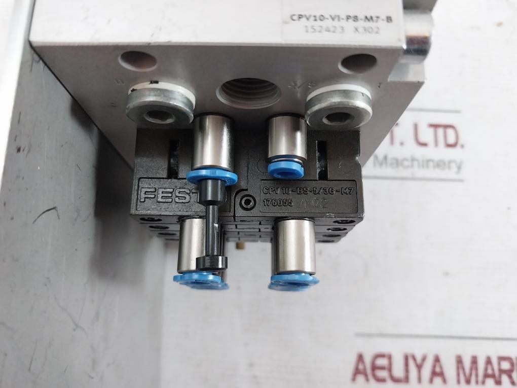 Festo Cpv10-vi Valve Terminal 3.0-8Bar 152423 X302 P1701037 176055 X202
