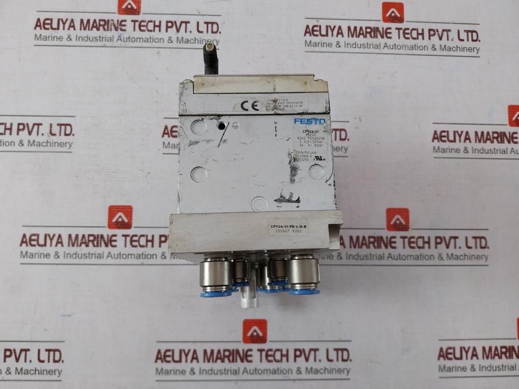 Festo Cpv14-vi Pneumatic Solenoid Valve Assembly 2-10 Bar