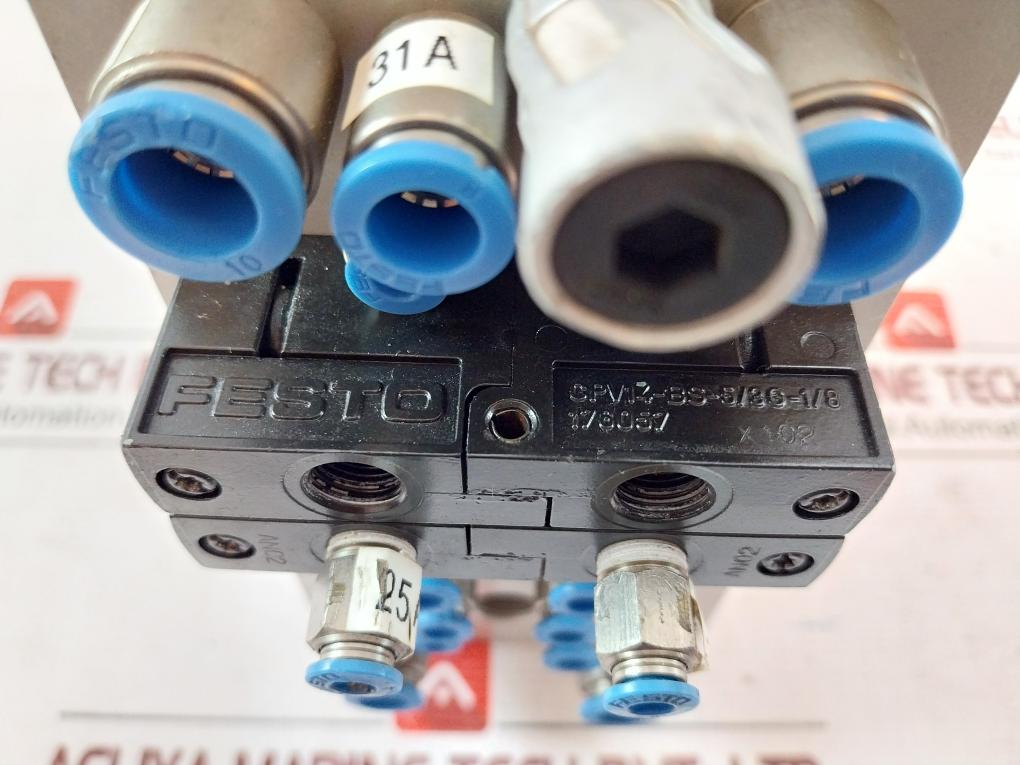 Festo Cpv14-vi Valve Terminal X202 P050026 3-8Bar Wo02 18262 X107 Wn02