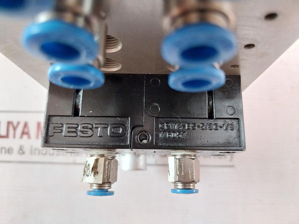 Festo Cpv14-vi Valve Terminal X202 P050026 3-8Bar Wo02 18262 X107 Wn02