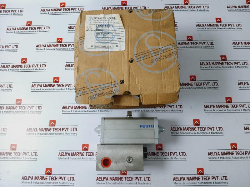 Festo Daps-0060-090-r-f0507 Semi-rotary Drive W/ Hydraulic Manifold Set