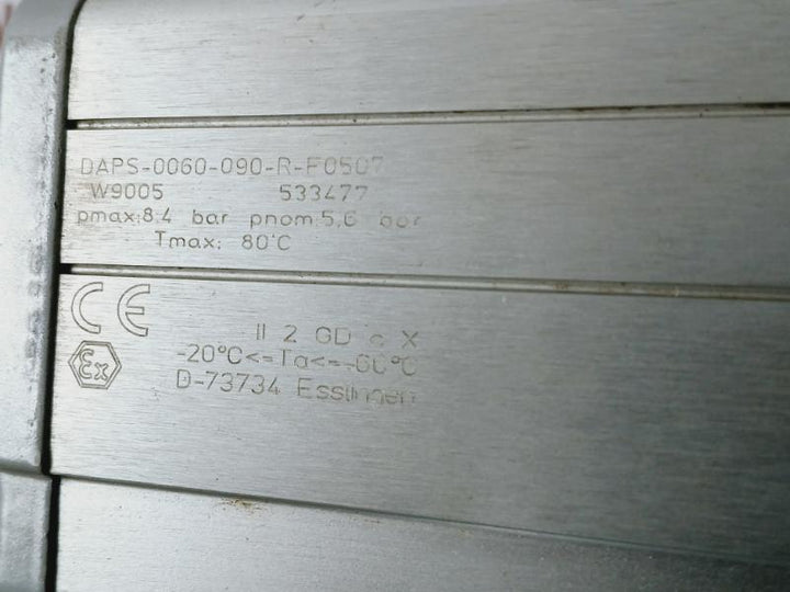 Festo Daps-0060-090-r-f0507 Semi-rotary Drive W/ Hydraulic Manifold Set