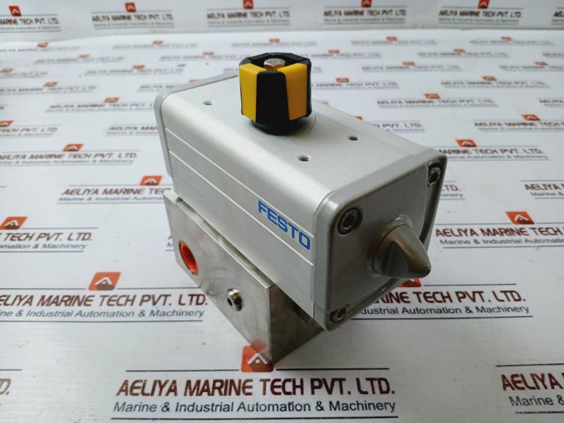 Festo Daps-0060-090-r-f0507 Semi Rotary Drive With Pressure Valve Xeachp26150