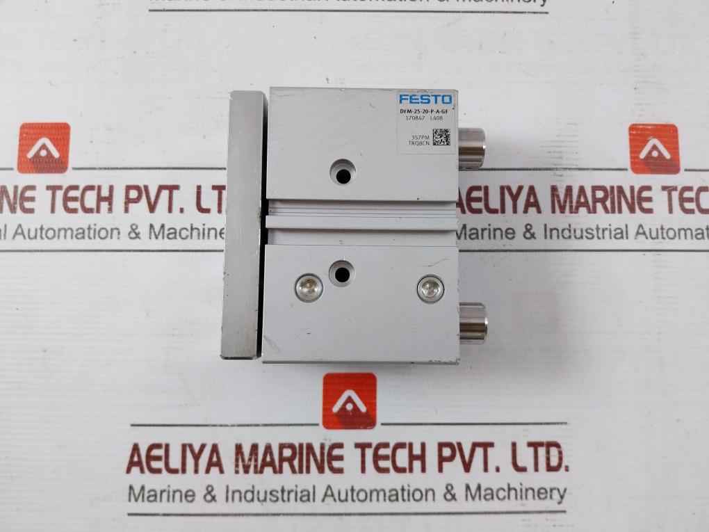 Festo Dfm-25-20-p-a-gf Pneumatic Guided Cylinder 170847