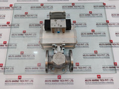 Festo DFPD-80-RP-90-RD-F0507 Rotary Actuator W/ Solenoid Valve, Switch Box