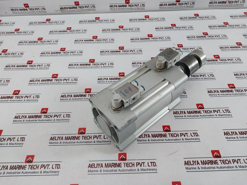 Festo DSBC-100-80-PPSA-N3 Pneumatic Cylinder VFOF-LE-BAH-G14-Q8