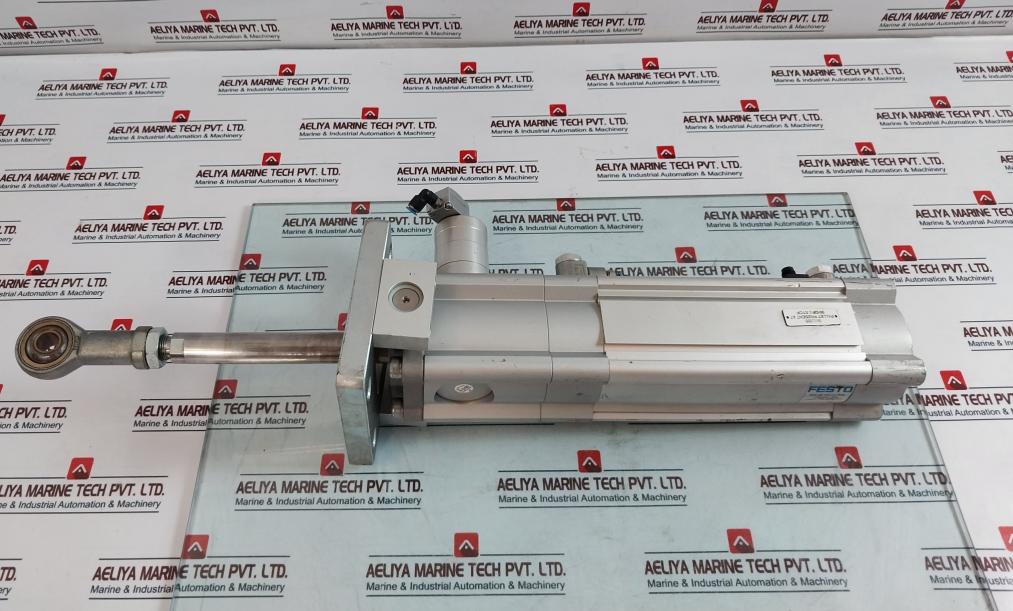 Festo DSBC-80-160-CD3-PPSA Rod End Bearing Pneumatic Cylinder VBQF-U-G18-E