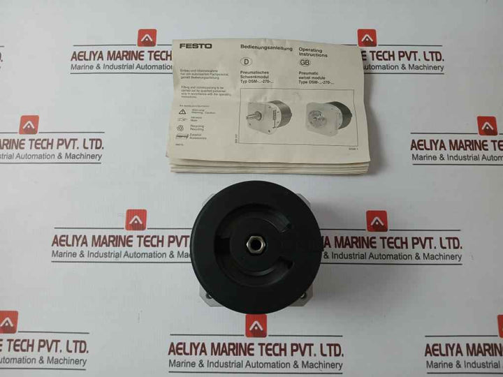 Festo Dsm-32-270-p-fw Pneumatic Swivel Module 10 Bar/145 Psi