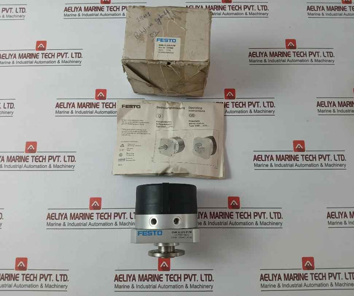Festo Dsm-32-270-p-fw Pneumatic Swivel Module S602 10Bar/145 Psi