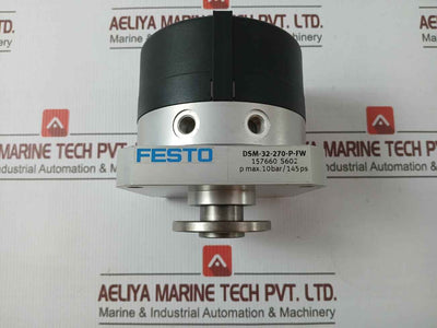 Festo Dsm-32-270-p-fw Pneumatic Swivel Module S602 10Bar/145 Psi