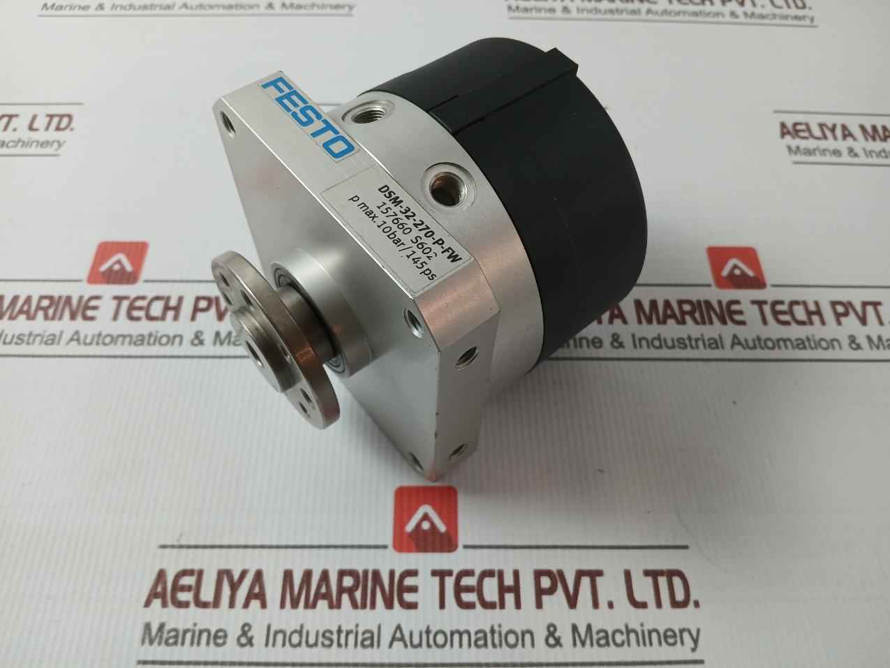 Festo Dsm-32-270-p-fw Pneumatic Swivel Module S602 10Bar/145 Psi