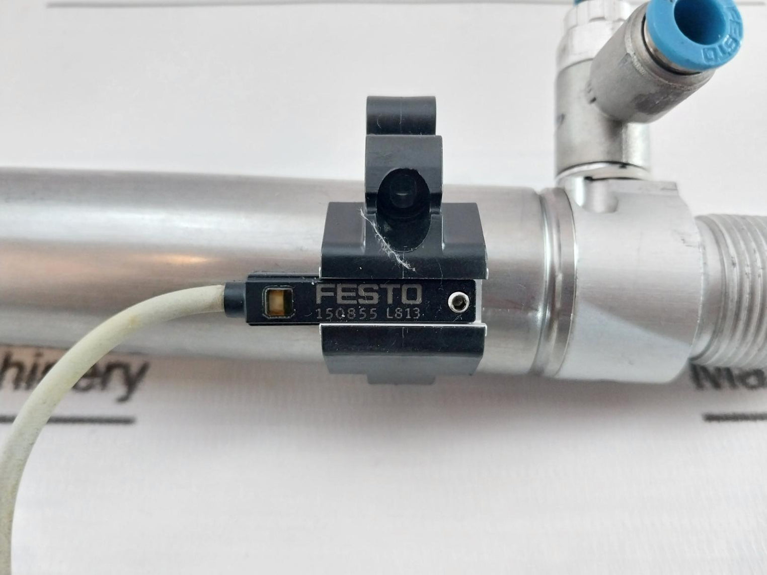 Festo Dsnu-25-125-ppv-a Iso Cylinder 150855 L813 10Bar