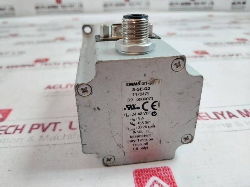 Festo Emms-st-57-s-se-g2 Stepper Motor 24-48Vdc D9 0000071 2720 Rpm