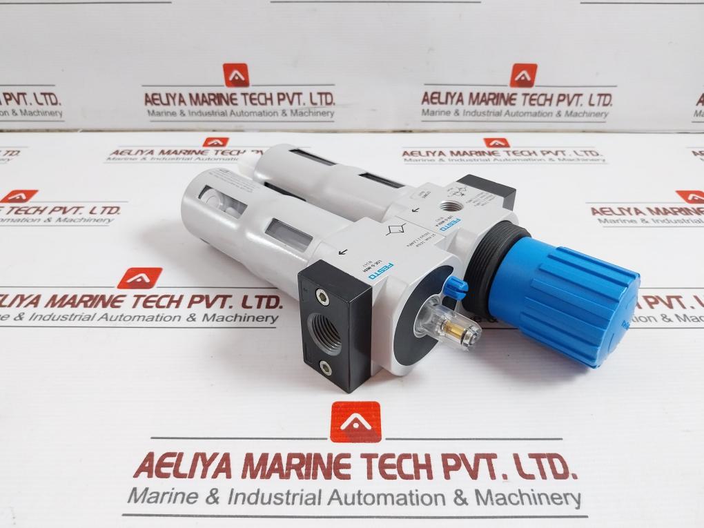 Festo Frc-1/2-midi-a-npt Filter Regulator 240Psi/1.6Mpa