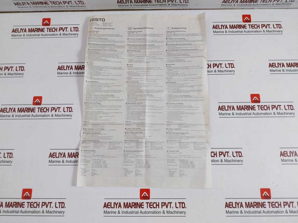 Festo Frc-1/2-midi-a-npt Filter Regulator 240Psi/1.6Mpa