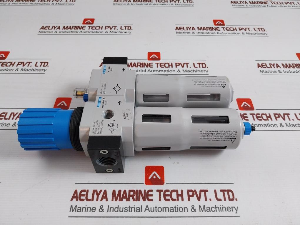Festo Frc-1/2-midi-a-npt Filter Regulator 240Psi/1.6Mpa
