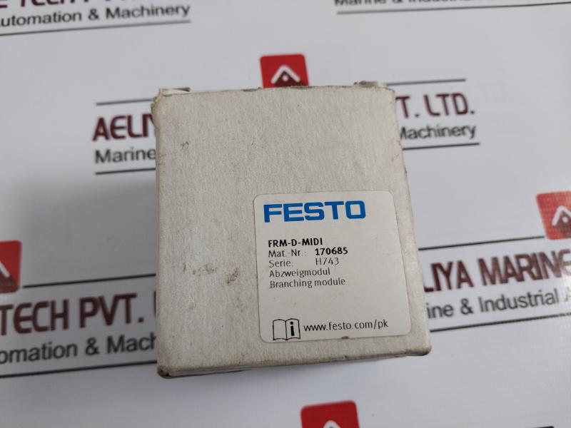 Festo Frm-d-midi Branching Feeder Module 240 Psi/1,6 Mpa