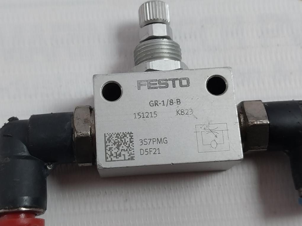 Festo Gr-1/8-b One-way Flow Control Valve 151215