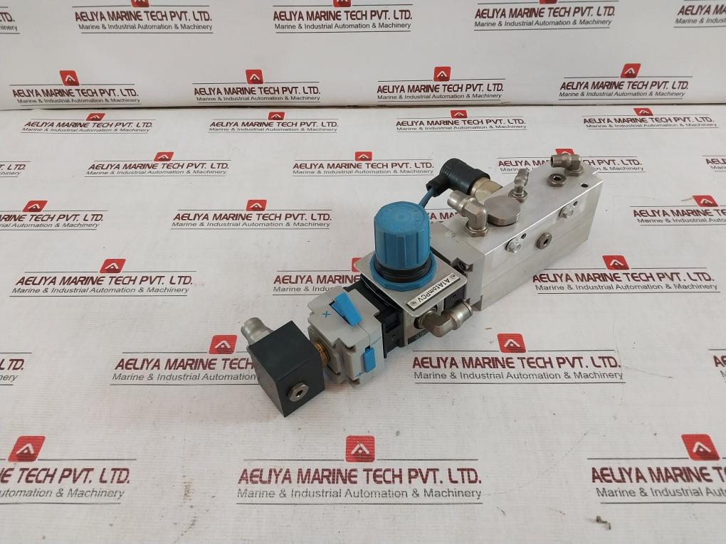 Festo Hea-m2-g1/2 Manual On-off Valve Sa-204137 S508 12Bar/174Psi 7Bar/100 Psi