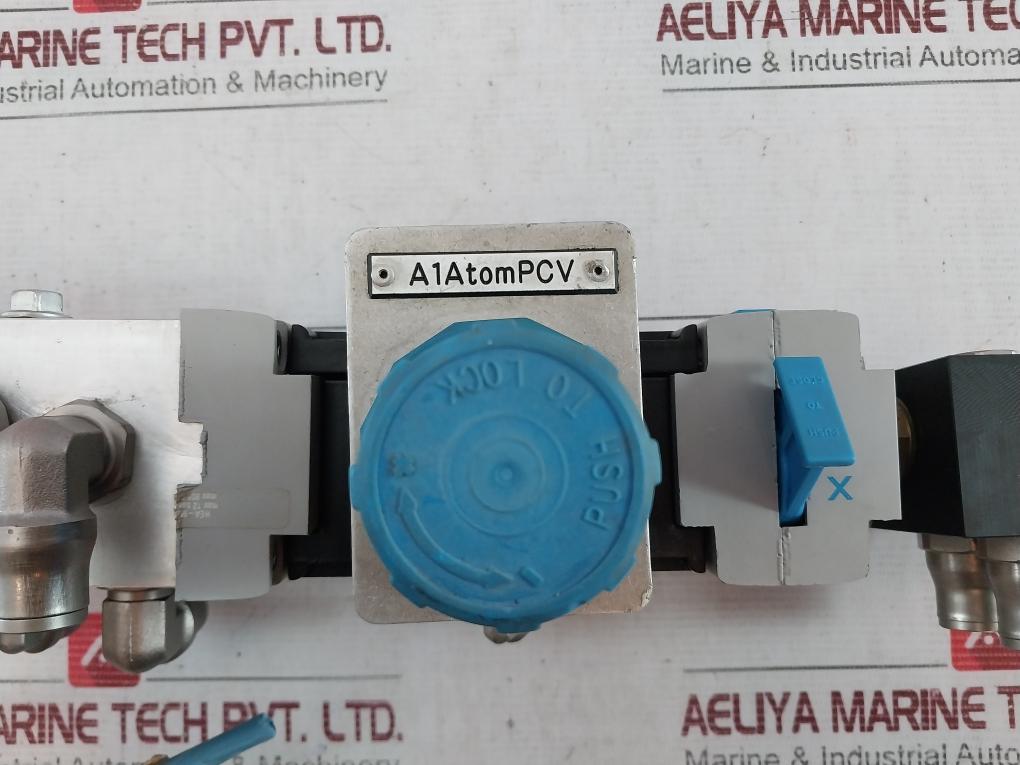 Festo Hea-m2-g1/2 Manual On-off Valve Sa-204137 S508 12Bar/174Psi 7Bar/100 Psi