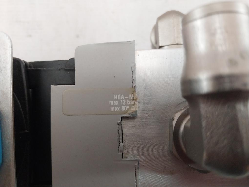 Festo Hea-m2-g1/2 Manual On-off Valve Sa-204137 S508 12Bar/174Psi 7Bar/100 Psi