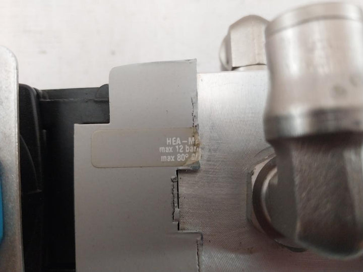 Festo Hea-m2-g1/2 Manual On-off Valve Sa-204137 S508 12Bar/174Psi 7Bar/100 Psi