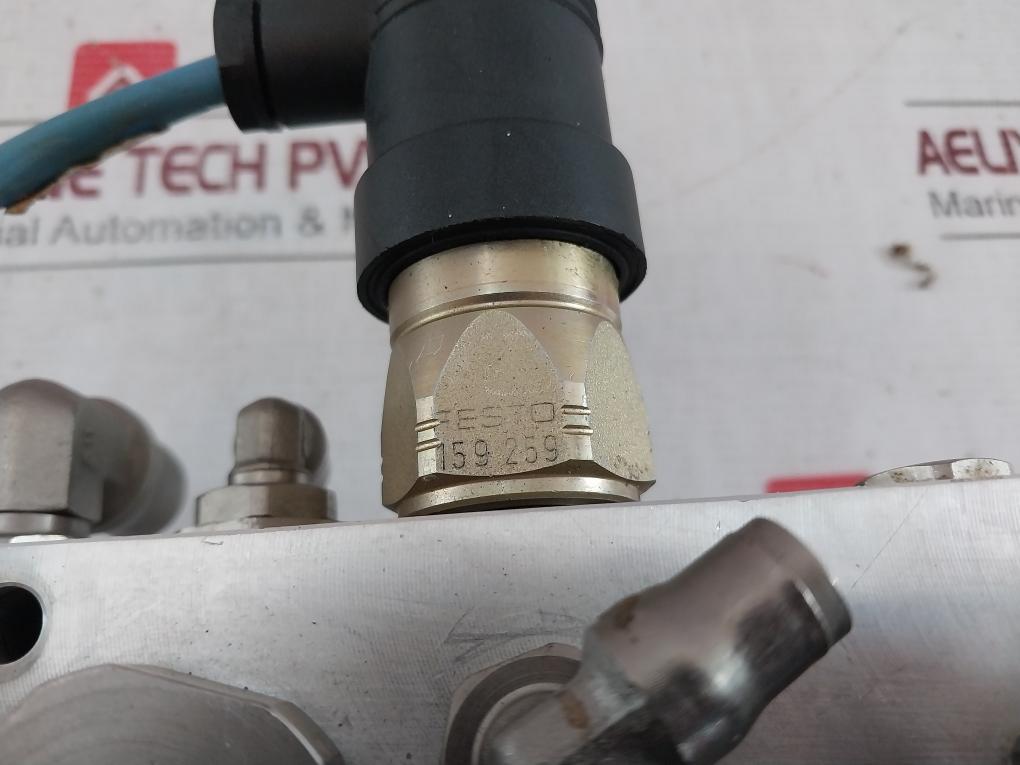 Festo Hea-m2-g1/2 Manual On-off Valve Sa-204137 S508 12Bar/174Psi 7Bar/100 Psi