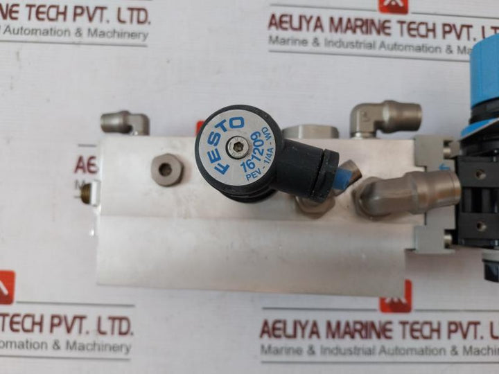 Festo Hea-m2-g1/2 Pneumatic Manual On/Off Valves G Thread Sa-204137 S508