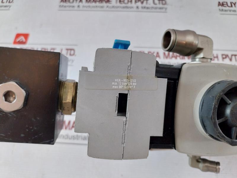 Festo Hea-m2-g1/2 Pneumatic Manual On/Off Valves G Thread Sa-204137 S508