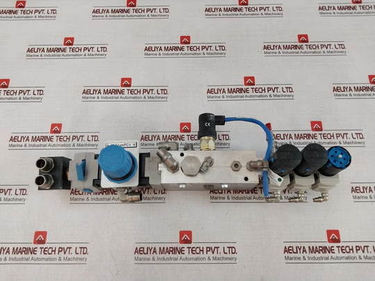 Festo Hea?M2?G1/2 Pneumatic Service?Unit Assy Air Prep Manifold Ms4?Lrb Pev?1/4A