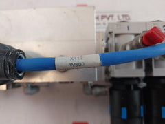 Festo Hea?M2?G1/2 Pneumatic Service?Unit Assy Air Prep Manifold Ms4?Lrb Pev?1/4A