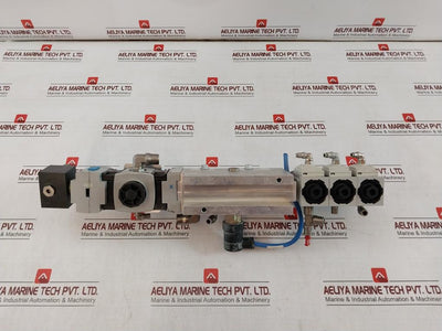 Festo Hea?M2?G1/2 Pneumatic Service?Unit Assy Air Prep Manifold Ms4?Lrb Pev?1/4A