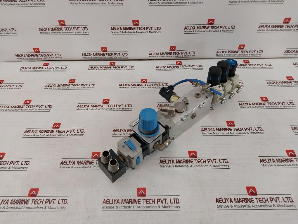 Festo Hea?M2?G1/2 Pneumatic Service?Unit Assy Air Prep Manifold Ms4?Lrb Pev?1/4A