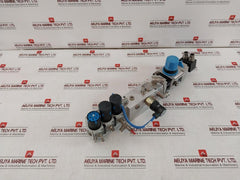 Festo Hea?M2?G1/2 Pneumatic Service?Unit Assy Air Prep Manifold Ms4?Lrb Pev?1/4A
