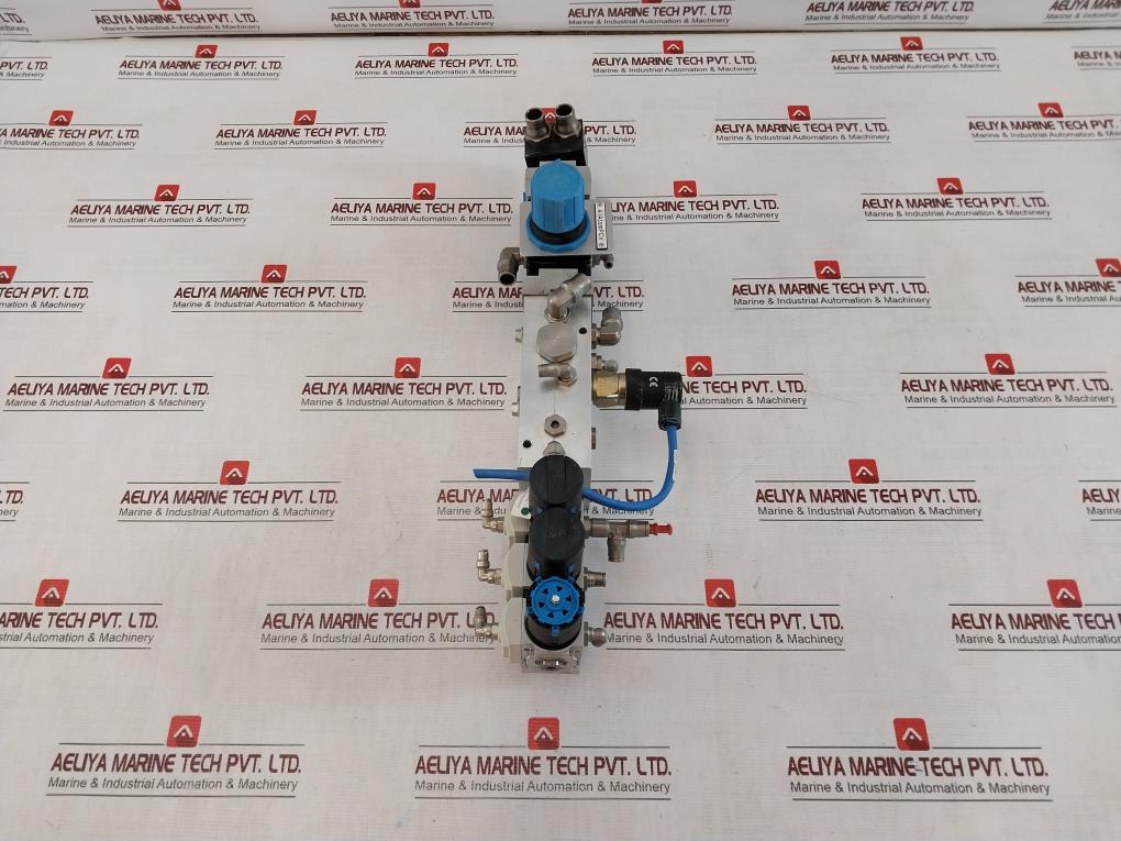 Festo Hea?M2?G1/2 Pneumatic Service?Unit Assy Air Prep Manifold Ms4?Lrb Pev?1/4A