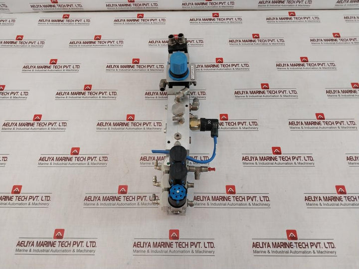 Festo Hea?M2?G1/2 Pneumatic Service?Unit Assy Air Prep Manifold Ms4?Lrb Pev?1/4A