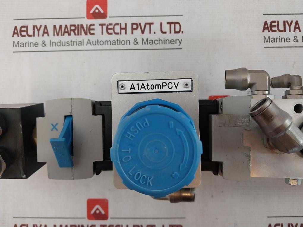 Festo Hea‐M2‐G1/2 Pneumatic Service‐Unit Assy Air Prep Manifold Ms4‐Lrb Pev‐1/4A