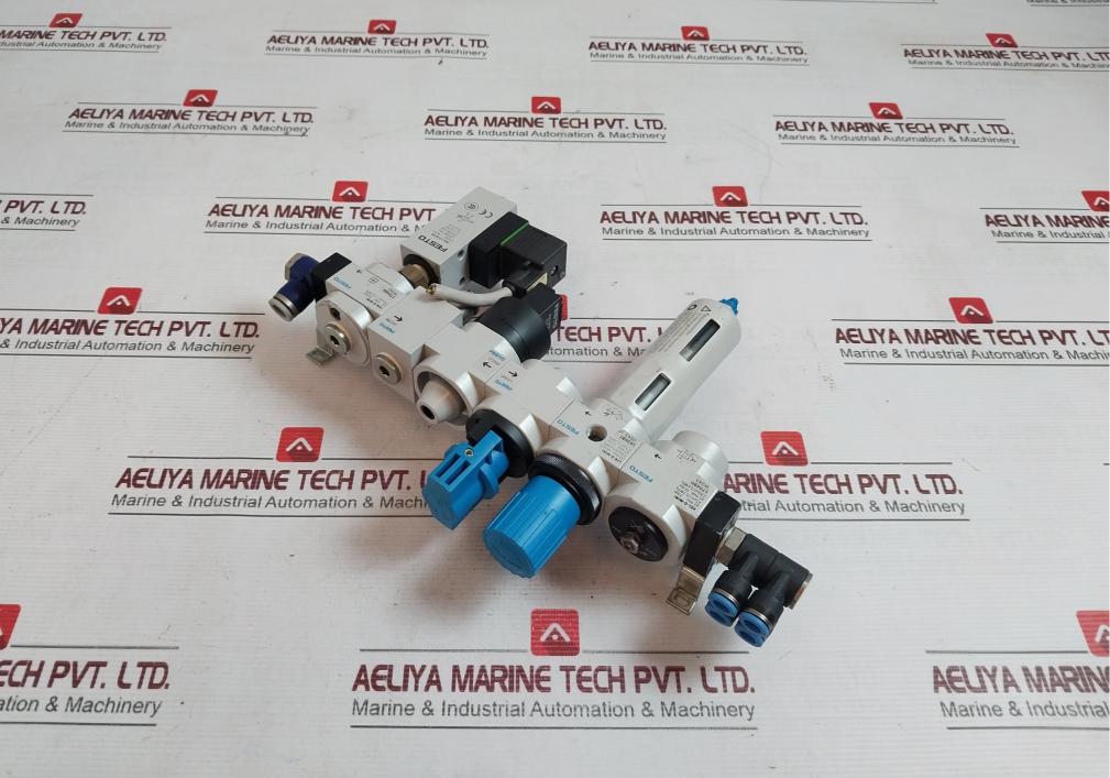 Festo Hee-d-mini-24 Air Preparation Unit 19-26.4V Dc 2.5W Ip00/65 36Psi/0,25Mpa